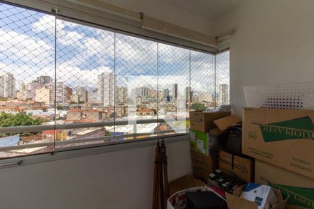 Varanda da Sala de apartamento à venda com 2 quartos, 50m² em Barra Funda, São Paulo