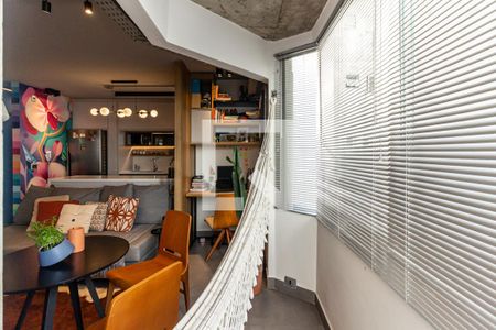 Sala de apartamento à venda com 1 quarto, 45m² em Santa Cecilia, São Paulo