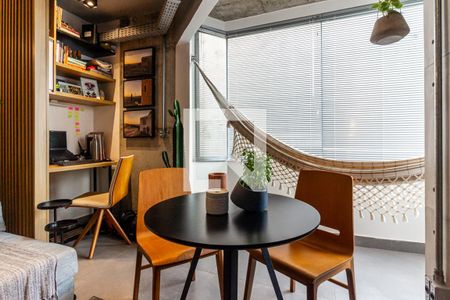 Sala de apartamento à venda com 1 quarto, 45m² em Santa Cecilia, São Paulo