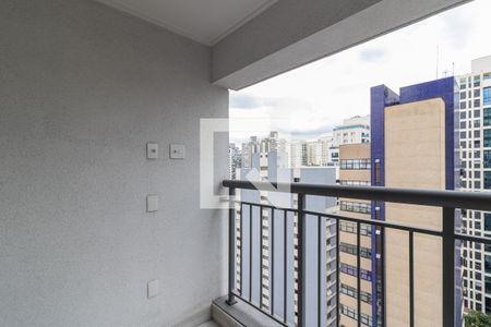 Varanda da Sala de apartamento para alugar com 2 quartos, 54m² em Indianópolis, São Paulo