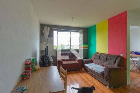 Sala/Cozinha de apartamento para alugar com 2 quartos, 46m² em Rio Branco, Canoas