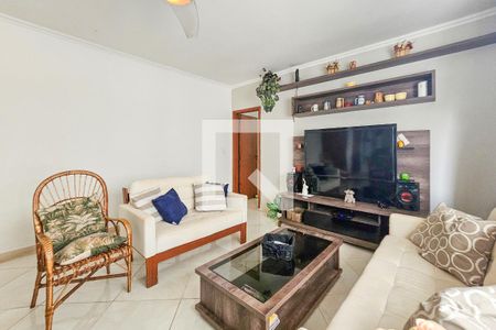 Sala de apartamento para alugar com 2 quartos, 90m² em Jardim Tres Marias, Guarujá