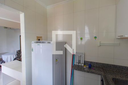 Cozinha e Área de Serviço de kitnet/studio à venda com 1 quarto, 30m² em Cristo Rei, São Leopoldo