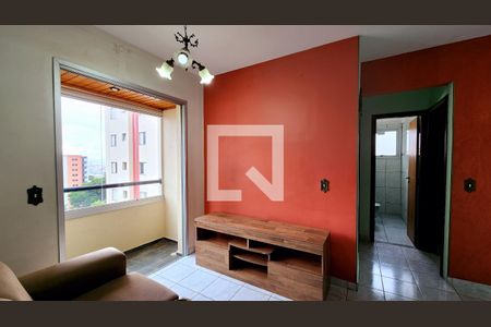 Sala de apartamento para alugar com 2 quartos, 51m² em Anhangabaú, Jundiaí