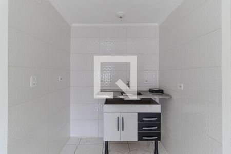 Cozinha de kitnet/studio para alugar com 1 quarto, 33m² em Santa Ifigênia, São Paulo