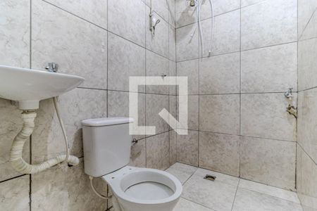 Banheiro de kitnet/studio para alugar com 1 quarto, 33m² em Santa Ifigênia, São Paulo