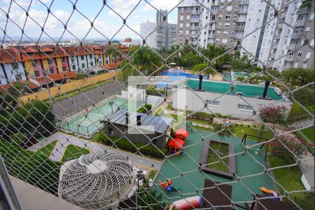 Suíte - Vista de apartamento para alugar com 2 quartos, 56m² em Jardim Itu, Porto Alegre