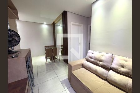 Sala de apartamento para alugar com 2 quartos, 48m² em Residencial Santa Giovana, Jundiaí