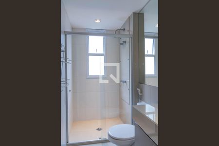 Banheiro da Suíte de apartamento à venda com 2 quartos, 75m² em Caiçaras, Belo Horizonte