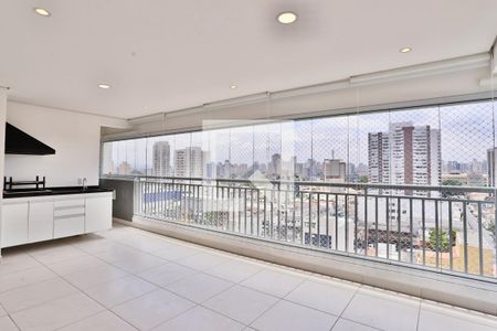 Varanda gourmet de apartamento para alugar com 3 quartos, 115m² em Belém, São Paulo