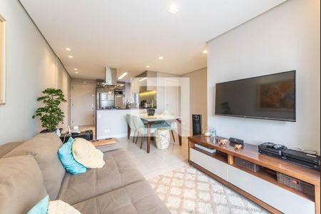 Sala de apartamento à venda com 2 quartos, 55m² em Bosque da Saúde, São Paulo