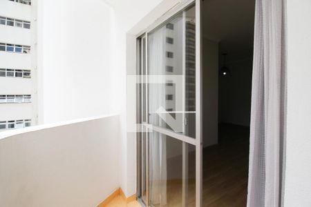 Varanda de apartamento à venda com 2 quartos, 57m² em Indianópolis, São Paulo