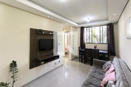 Sala de apartamento à venda com 2 quartos, 59m² em Parque Centenário, Jundiaí