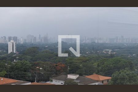 Vista da Sala de apartamento à venda com 1 quarto, 77m² em Alto da Lapa, São Paulo