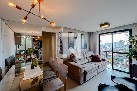 Sala de apartamento à venda com 2 quartos, 55m² em Belenzinho, São Paulo