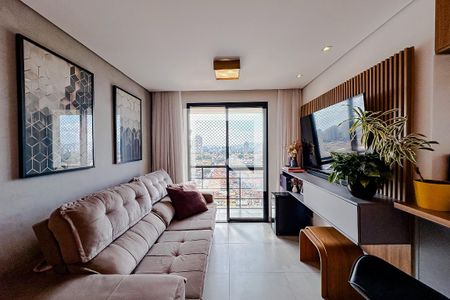 Sala de apartamento à venda com 2 quartos, 55m² em Belenzinho, São Paulo