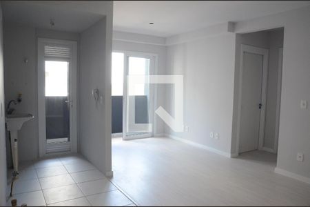 Sala/ Cozinha de apartamento para alugar com 2 quartos, 52m² em Centro, Canoas