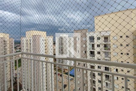 Varanda da Sala de apartamento para alugar com 2 quartos, 59m² em Jardim Santa Eudoxia, Campinas