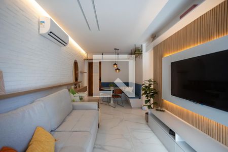 Sala de apartamento à venda com 3 quartos, 78m² em Tijuca, Rio de Janeiro