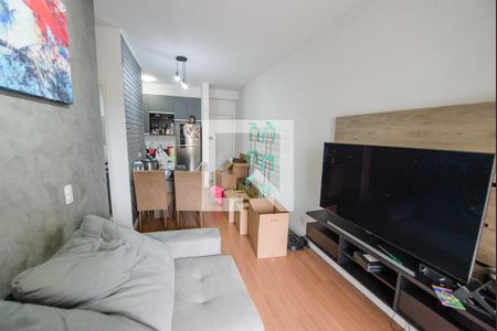 Sala de apartamento para alugar com 2 quartos, 58m² em Areão, Taubaté