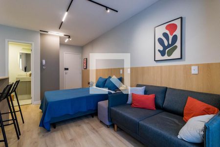 Sala de apartamento para alugar com 1 quarto, 35m² em Jardim Ampliacao, São Paulo