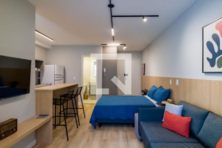 Sala de apartamento para alugar com 1 quarto, 35m² em Jardim Ampliacao, São Paulo