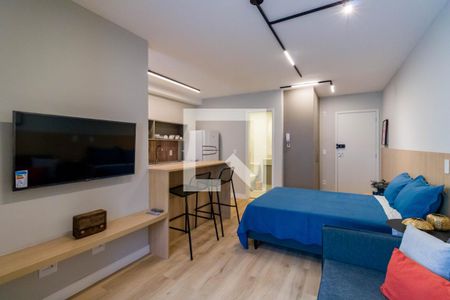 Sala de apartamento para alugar com 1 quarto, 35m² em Jardim Ampliacao, São Paulo