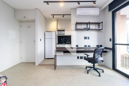 Sala de apartamento à venda com 1 quarto, 38m² em Chácara Santo Antônio (zona Sul), São Paulo