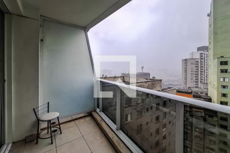 Sacada de kitnet/studio à venda com 1 quarto, 23m² em Sé, São Paulo