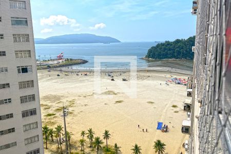 Vista da Sala de apartamento para alugar com 2 quartos, 100m² em José Menino, Santos