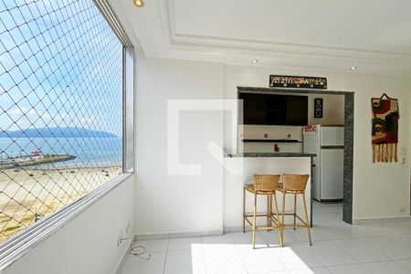 Sala de apartamento para alugar com 2 quartos, 100m² em José Menino, Santos