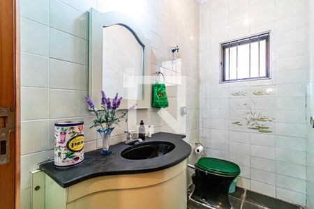 Lavabo de casa de condomínio para alugar com 4 quartos, 320m² em Adalgisa, São Paulo