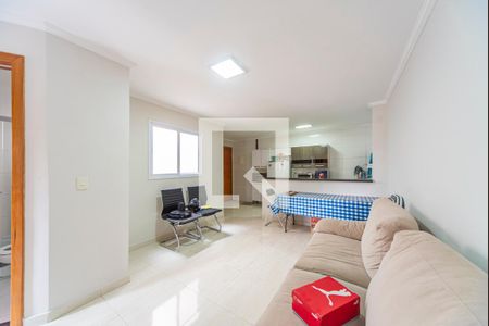 Sala de apartamento para alugar com 2 quartos, 100m² em Jardim Ocara, Santo André