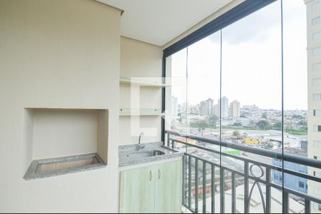 Varanda gourmet de apartamento para alugar com 2 quartos, 58m² em Rudge Ramos, São Bernardo do Campo