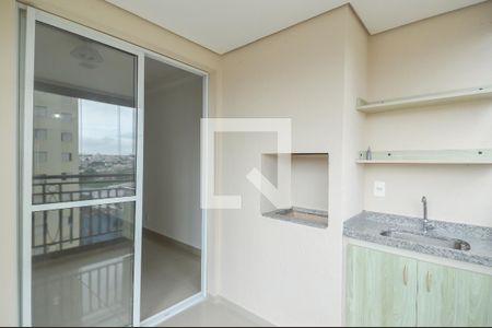 Varanda gourmet de apartamento para alugar com 2 quartos, 58m² em Rudge Ramos, São Bernardo do Campo