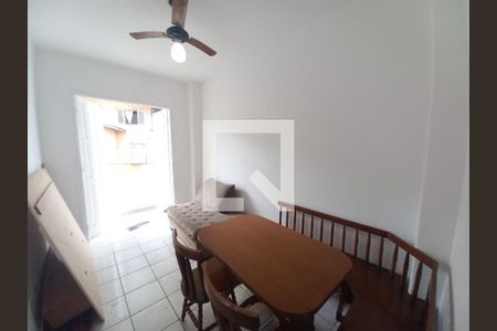 Sala de apartamento para alugar com 1 quarto, 58m² em Itararé, Santos