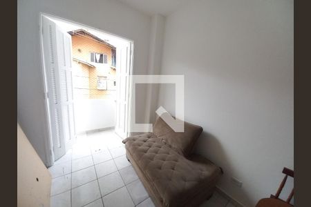 Sala de apartamento para alugar com 1 quarto, 58m² em Itararé, Santos