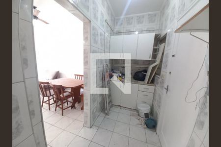 Cozinha de apartamento para alugar com 1 quarto, 58m² em Itararé, Santos