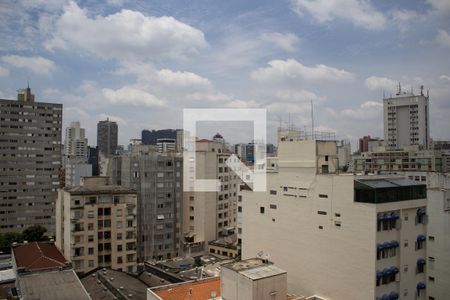 Vista Sala de apartamento à venda com 2 quartos, 32m² em Vila Buarque, São Paulo