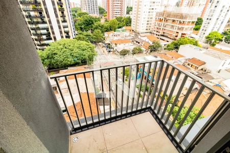 varanda de kitnet/studio à venda com 1 quarto, 20m² em Vila Clementino, São Paulo