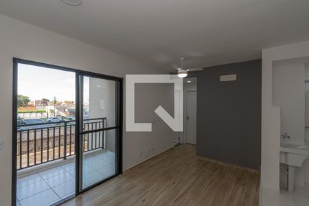 Sala de Estar/Jantar  de apartamento para alugar com 2 quartos, 52m² em Jardim do Bosque, Hortolândia