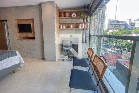 Studio de kitnet/studio para alugar com 1 quarto, 25m² em Jardim Paulista, São Paulo