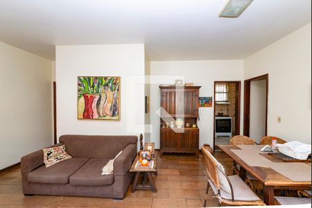 Sala de apartamento à venda com 3 quartos, 100m² em Santa Lúcia, Belo Horizonte