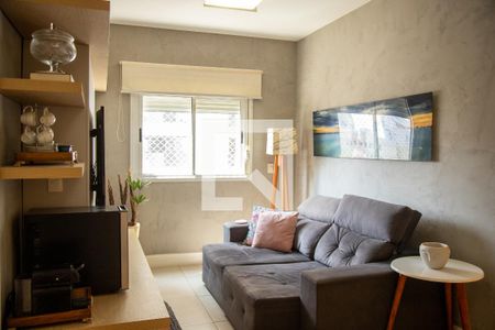 Sala de apartamento para alugar com 2 quartos, 88m² em Jardim Caravelas, São Paulo