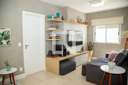 Sala de apartamento para alugar com 2 quartos, 88m² em Jardim Caravelas, São Paulo