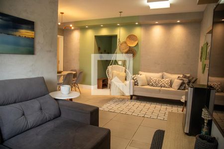 Sala de apartamento para alugar com 2 quartos, 88m² em Jardim Caravelas, São Paulo