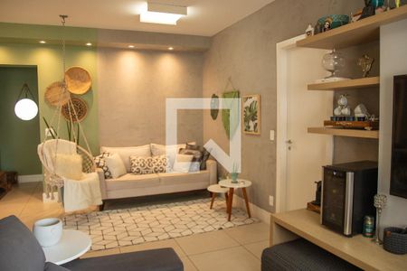 Sala de apartamento para alugar com 2 quartos, 88m² em Jardim Caravelas, São Paulo