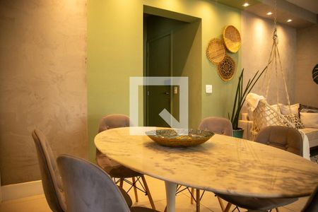 Sala de apartamento para alugar com 2 quartos, 88m² em Jardim Caravelas, São Paulo