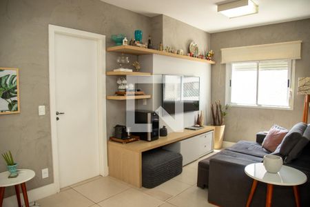 Sala de apartamento para alugar com 2 quartos, 88m² em Jardim Caravelas, São Paulo