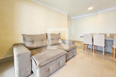 Sala de apartamento para alugar com 3 quartos, 102m² em Barra Funda, Guarujá